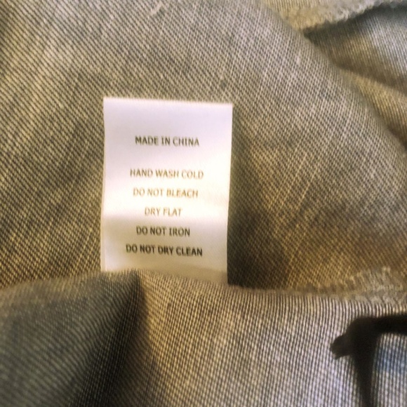 ✨ Lumière Linen-Cotton Shift Dress with Crochet Trim | Size S - Picture 8 of 11